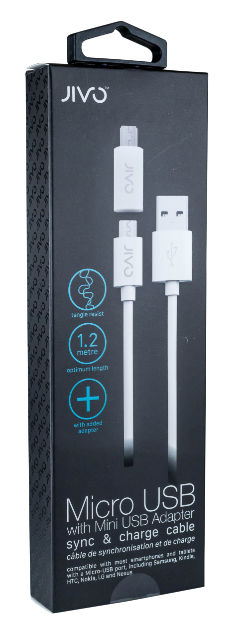 3703 Jivo Micro USB to Type A Cable