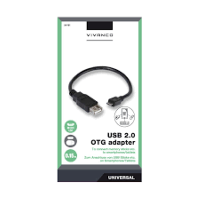 447 Vivanco USB OTG Adapter - 34761