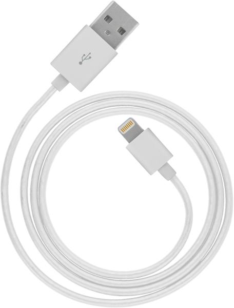 1025 Trust 1M Lightning Cable - White