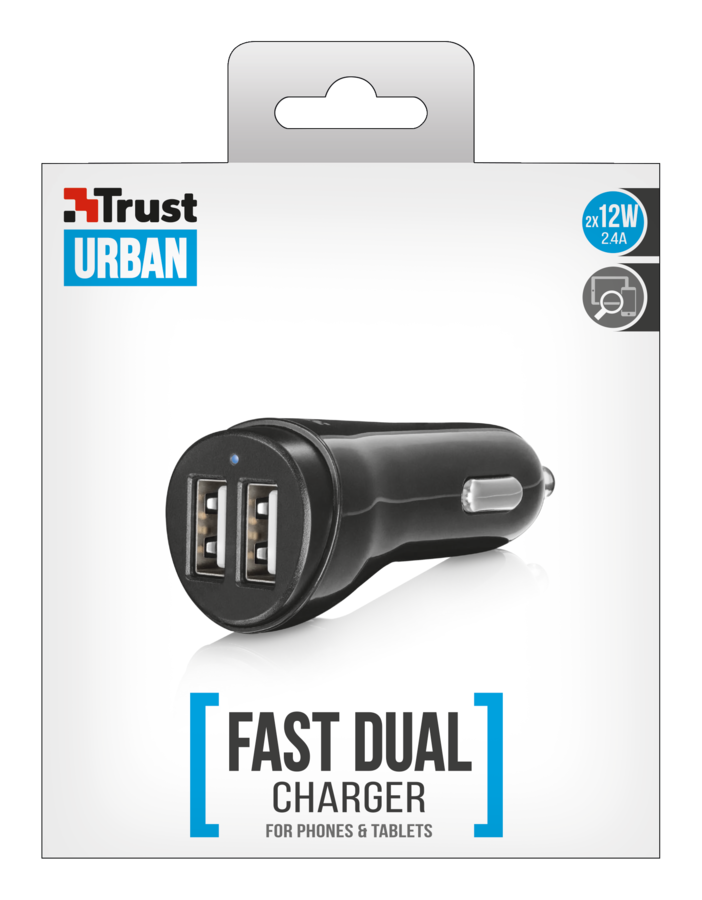 1474 Trust DUAL USB CHARGER
