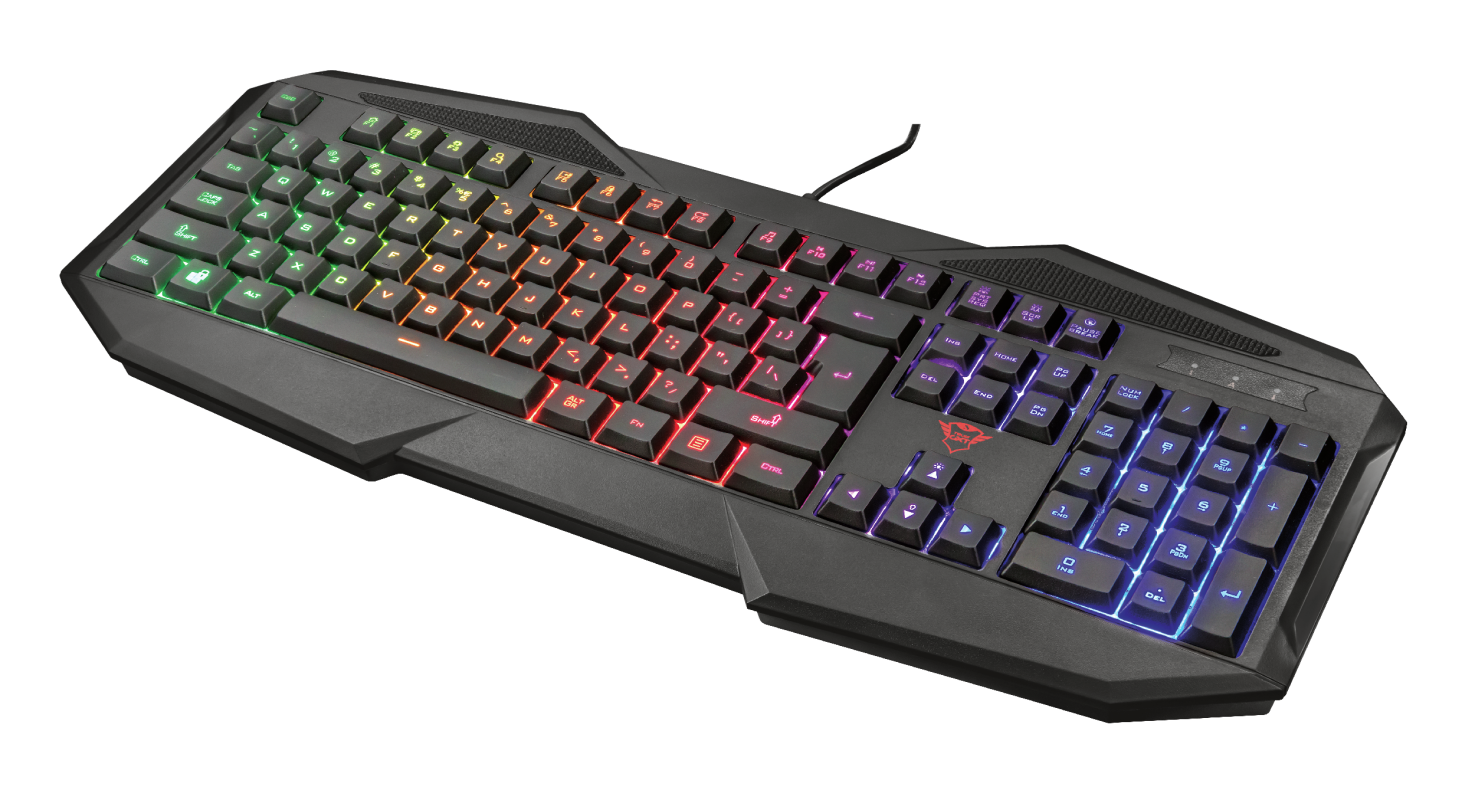 With it's aggressive design, anti-ghosting customisable keys and backlighting the GXT 280 illuminated gaming keyboard is the perfect addition for every gamer.