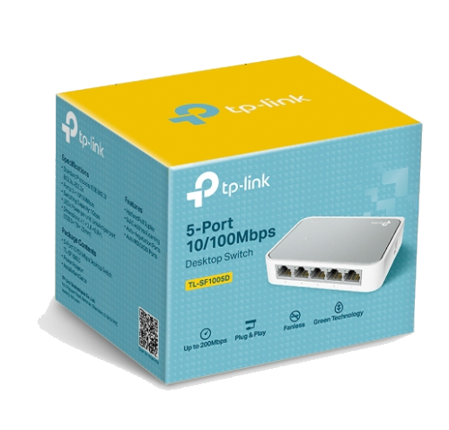 The TL-SF1008D Fast Ethernet Switch is designed for SOHO (Small Office/Home Office) or workgroup users.. All 8 ports support auto MDI/MDIX, no need to worry about the cable type.