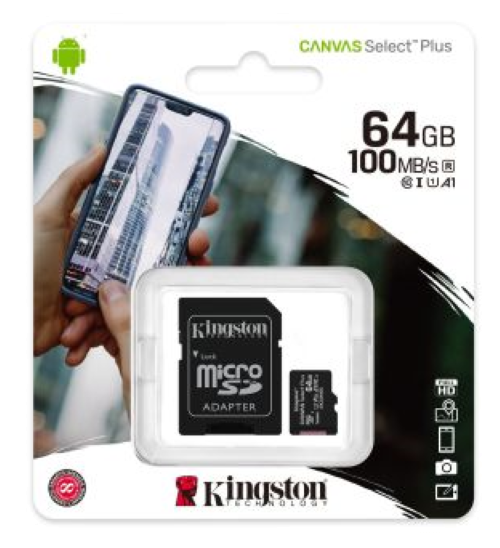 2533 Kingston 64GB MicroSD Kit