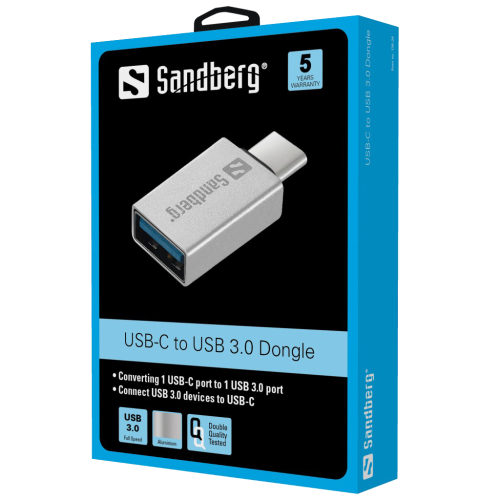 2605 Sandberg USB-C to type A adapter