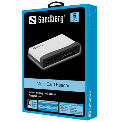 2607 Sandberg Multi Card Reader