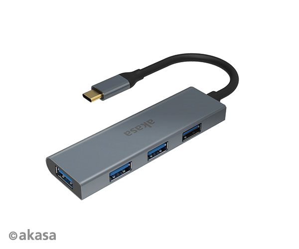 2708 Akasa USB Type-C 4 Port Hub