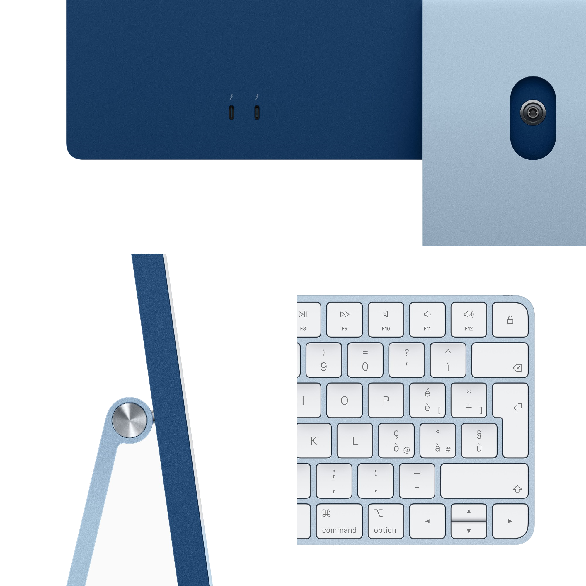 3482 Apple iMac 24 inch 2021 Blue