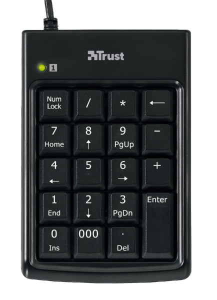 379 Trust Numeric keypad & USB Hub