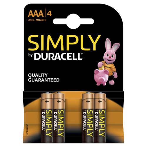 3790 Duracell Simply AAA Batteries 4