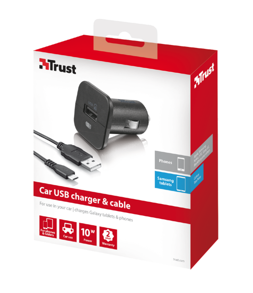 393 Trust USB Car Charger