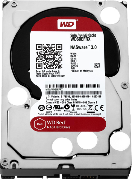 952 Western Digital Red 4 TB NAS