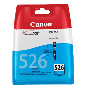 CLI-526C Ink Cartridge(s)
Page Life / ml of Ink: 520 Pages