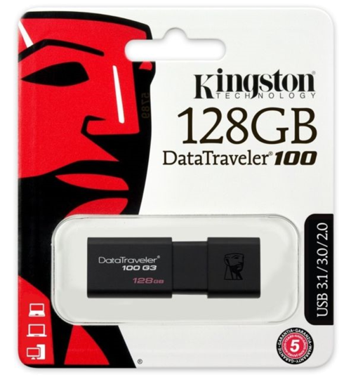 984 Kingston DataTraveler 100 G3 128GB